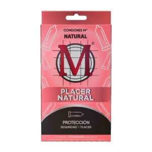 M Natural 3 Condones