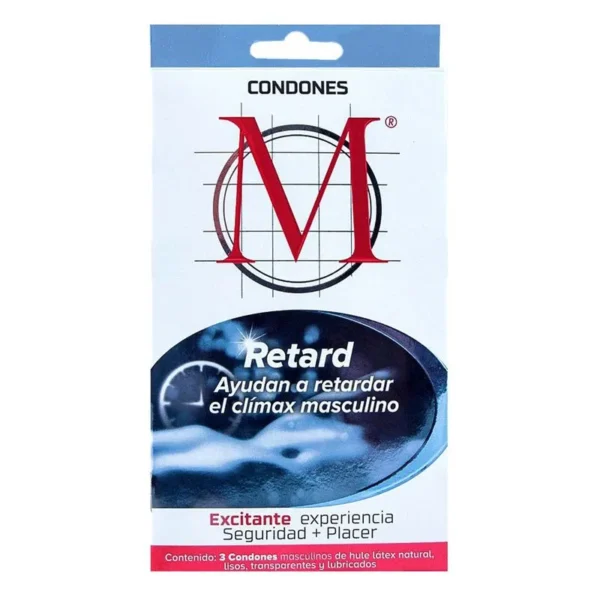 M Retard 3 Condones