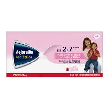 Mejoralito Pediátrico 80mg 30 Tabletas Gsk