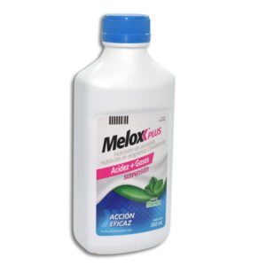 Melox Plus Hidróxido Aluminio Hidróxido Magnesio Dimeticona Suspensión Menta 360ml Sanofi