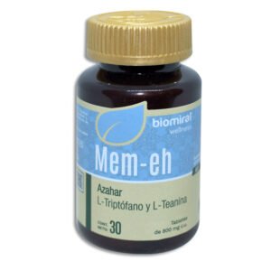 Mem - eh Biomiral Azahar Triptófano Teanina 800 mg 30 Tabletas