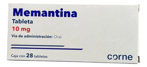 Memantina 10mg 28 Tabletas Corne