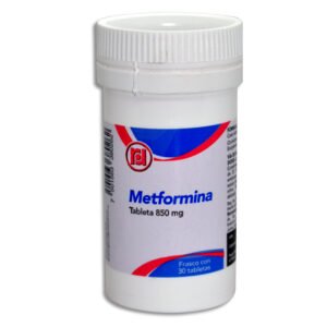 Metformina 850mg 30 Tabletas Randall