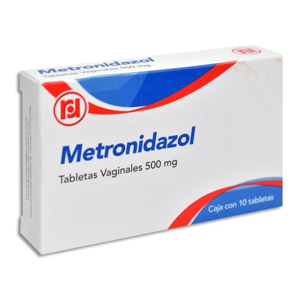 Metronidazol Vaginal 500mg 10 Tabletas Implemedix