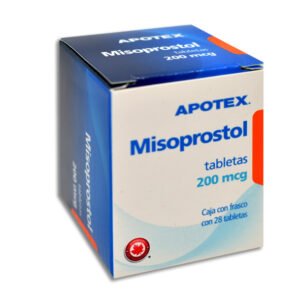 Misoprostol 200mcg 28 Tabletas Apotex