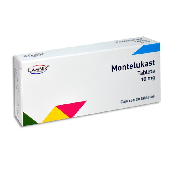 Montelukast 10mg 20 Tabletas Camber Pharma
