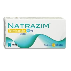 Natrazim Telmisartán 40mg 14 Tabletas Novag
