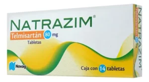 Natrazim Telmisartán 80mg 14 Tabletas Novag