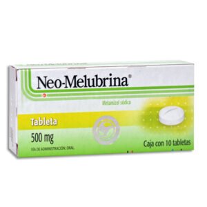 Neo-Melubrina Metamizol Sódico 500mg 10 Tabletas Sanofi