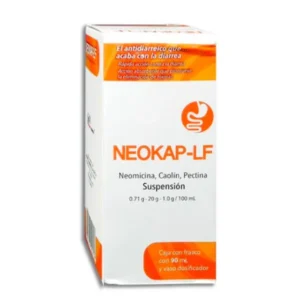 Neokap-LF Neomicina Caolín Pectina 0.71g/20g/1.0g 90ml Degort´s Chemical