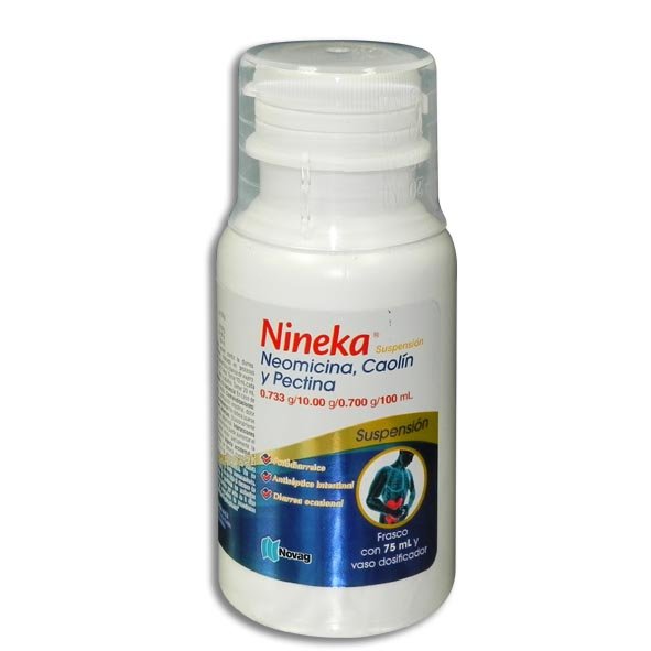 Neomicina Caolín Pectina Suspensión 75ml Beadvance Neomicina Caolín Pectina Suspensión 0.733g/10.00g/0.700g/100ml 75ml Beadvance
