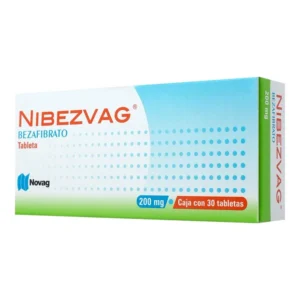 Nibezvag Bezafibrato 200mg 30 Tabletas Novag