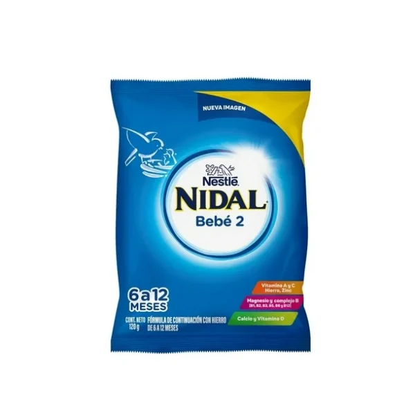 Nidal Bebé 2 6/12 Meses Fórmula Continuación Hierro 120g Nestlé