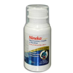 Nineka Neomicina Caolín Pectina 733mg/10mg/700mg/100ml Suspensión 75ml Novag