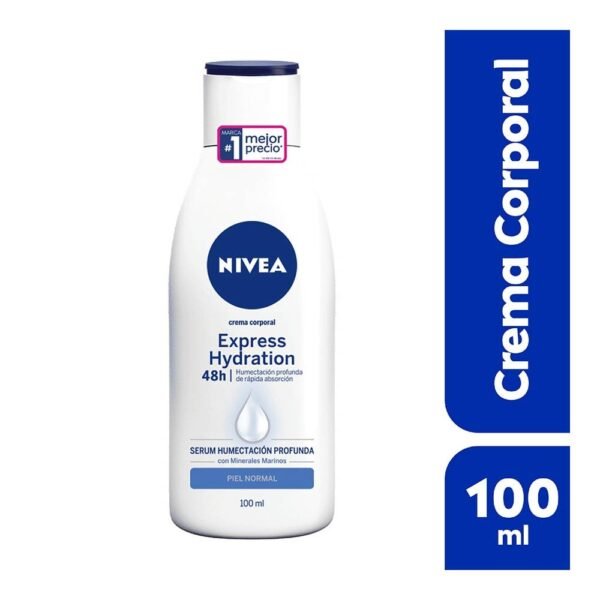 Nívea Crema Corporal Express Hydration 48h 100ml