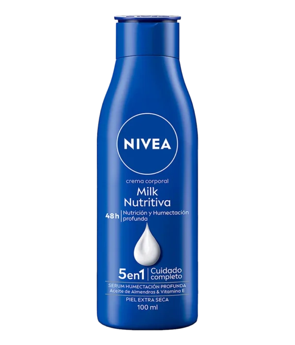 Nívea Crema Corporal Milk Nutritiva 48h 100ml