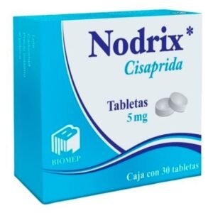Nodrix Cisaprida 5mg 30 Tabletas Biomep