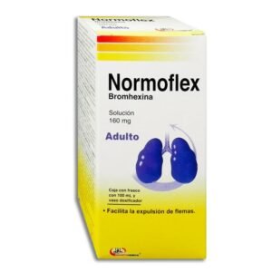 Normoflex Adulto Bromhexina 8mg Solución 100ml Degort's Chemical Normoflex Adulto Bromhexina 8mg Solución 100ml Degort's Chemical
