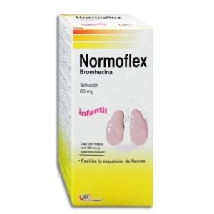 Normoflex Bromhexina 80 mg Solución Infantil 100 ml