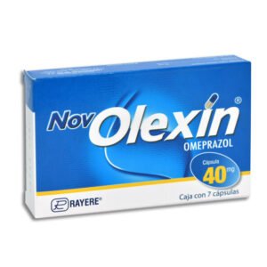 NovOlexín Omeprazol 40mg 7 Cápsulas Rayere