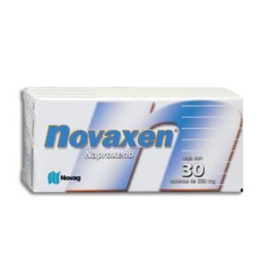 Novaxen Naproxeno 250mg 30 Tabletas Novag