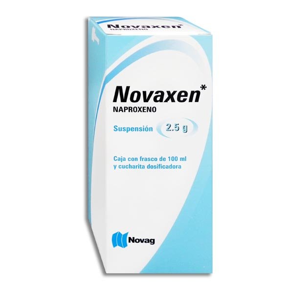 Novaxen Naproxeno Suspensión 2.5mg 100ml Novag