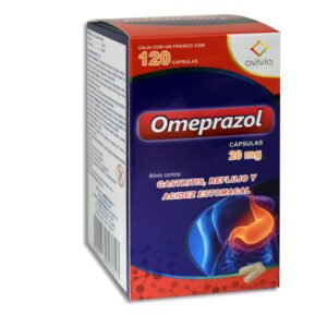 Omeprazol 20mg 120 Cápsulas Avivia Pharma