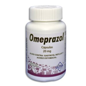 Omeprazol 20mg 120 Cápsulas Ultra Laboratorios Omeprazol 20mg 120 Cápsulas Ultra Laboratorios
