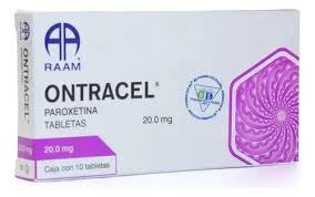Ontracel Paroxetina 20mg 10 Tabletas Raam