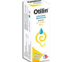 Otilin Lidocaína Neomicina 2g/0.350g/100ml Solución Gotero 20ml Collins