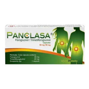 Panclasa Floroglucinol Trimetilfloroglucinol 80mg/80mg 20 Cápsulas Atlantis Pharma