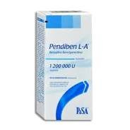 Pendiben L-A Bencilpenicilina Benzatina 1.2e0 UI Suspensión Inyectable 5ml Pisa 708 Pendiben L-A Bencilpenicilina Benzatina 1.2e0 UI Suspensión Inyectable 5ml Pisa