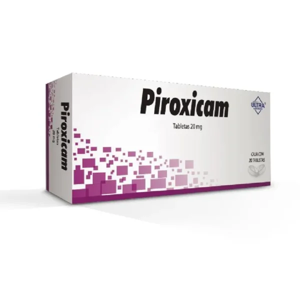 Piroxicam 20mg 20 Tabletas Ultra Laboratorios