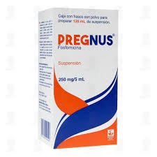 Pregnus Fosfomicina Suspensión 250mg / 5ml 120ml Siegfriend Rhein