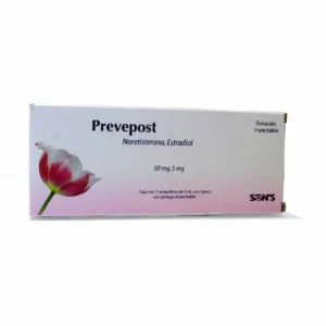 Prevepost Noretisterona Estradiol 50mg/5mg Solución Inyectable 1 Ampolleta Son´s