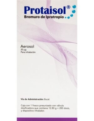 Protaisol Bromuro Ipratropio Aerosol 20ug 12.80g Farmacéutica Hispanoamericana