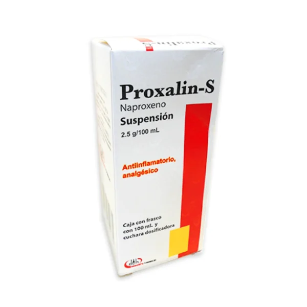 Proxalin-S Naproxeno Suspensión 2.5g / 100ml Degort's Chemical