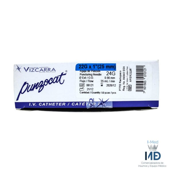 Punzocat Azul 22g x 1"