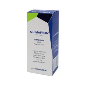 Quimafron Mometasona Suspensión 0.05% 18ml 140 Dosis Quimpharma