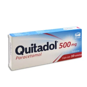 Quitadol Paracetamol 500mg 10 Tabletas Biomep