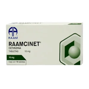 Raamcinet Cetirizina 10mg 10 Tabletas Raam