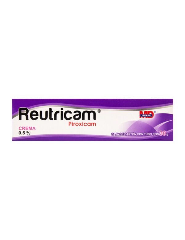 Reutricam Piroxicam Crema 0.5% 30g MD Liferpal