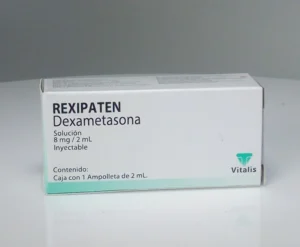 Rexipaten Dexametasona Solución 8mg/2ml Inyectable 1 Ampolleta Vitalis