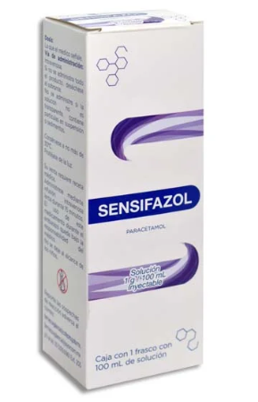 Sensifazol Paracetamol 1g/100ml Solución 100ml Laboratorios Jayor