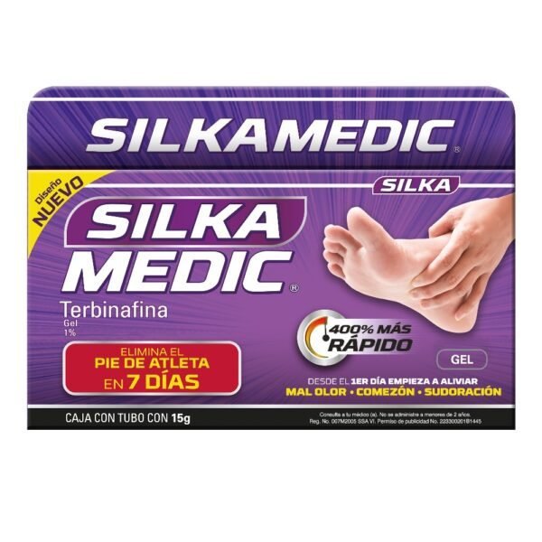 Silka Medic Terbinafina Gel 1% 15g Genomma Laboratories