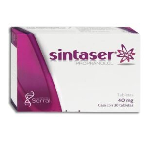 Sintaser Propranolol 40mg 30 Tabletas Serral Laboratorios