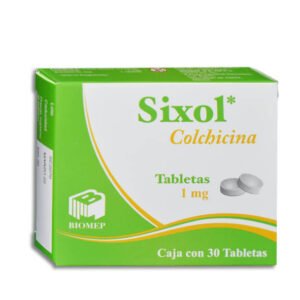 Sixol Colchicina 1mg 30 Tabletas Biomep