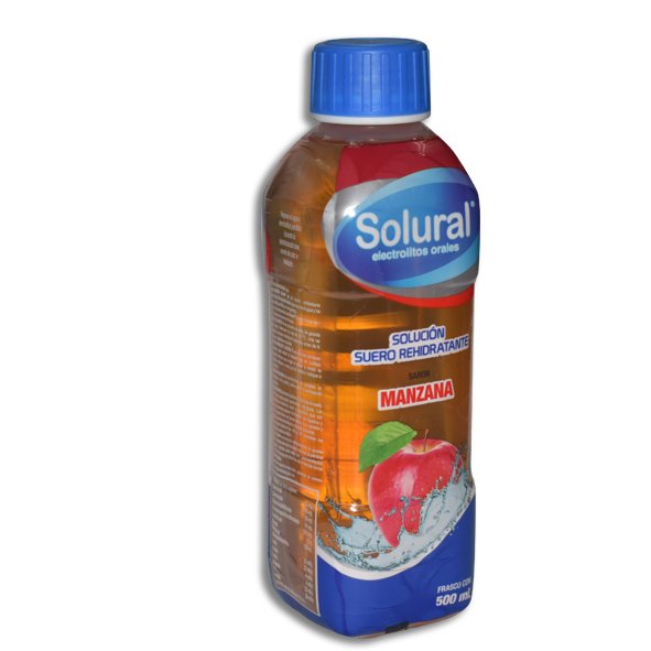 Solural Suero Rehidratante Manzana 500ml
