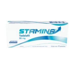 Stamina Tadalafil 20mg 4Tabletas Mavi