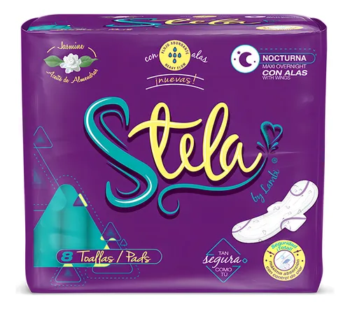 Stela Nocturna Alas 8 Piezas